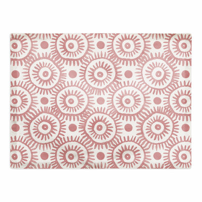 Emerico Poly Twill Abstract Rectangle Placemat