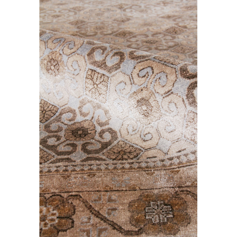 Fine Khotan Oriental Area Rug, Rectangle 14' x 18'