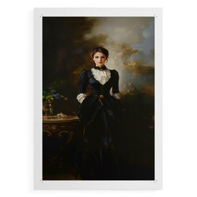 WOMEN Series CCXLI - impression sur toile de qualité supérieure seulement - NON-CADRE - prête à être accrochée