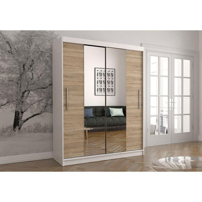 Aznavur 2 Door Manufactured Wood Wardrobe