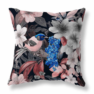 Floral Nocturne Indoor/Outdoor 18x18