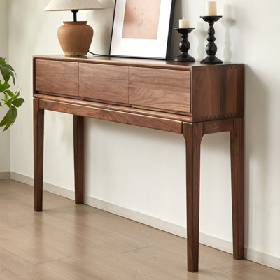 Nordic-style modern simple console table