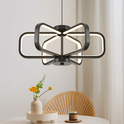 Taiya 6 - Light Modern LED Chandeliers Dimmable & Height Adjustable Pendant Light