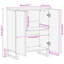 60cm Solid Wood Sideboard-1315177055