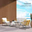 Outsunny 4 Piece Rattan Garden Furniture Set, Loveseat-2093480235