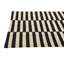 Tapis noir et blanc Ohlson