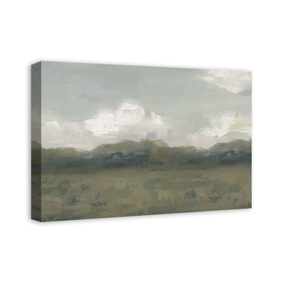 «Moody Green Landscape» sur toile