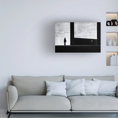 Bolog Carlos Costa  Between Light And Shadow II Canvas Art