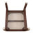 Sasha 18.5'' H Upholstered Mahogany Side Chair