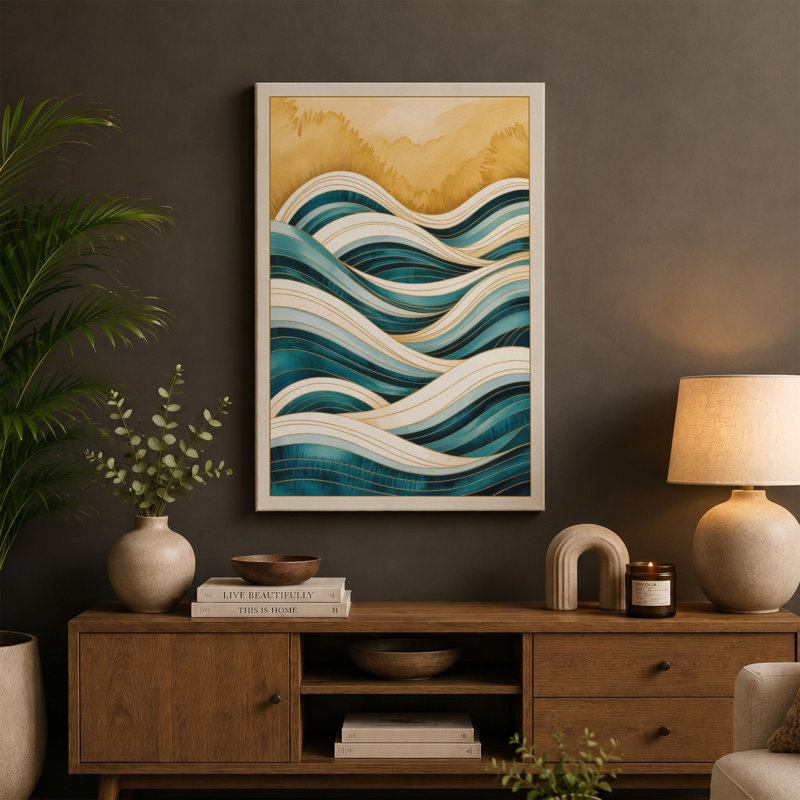 Print, 36x24 - 91.4 x 61.0 cm, Taupe Border