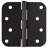 Door Hinge 4-Inch, 5/8-inch Radius, 3-Pack-21319237