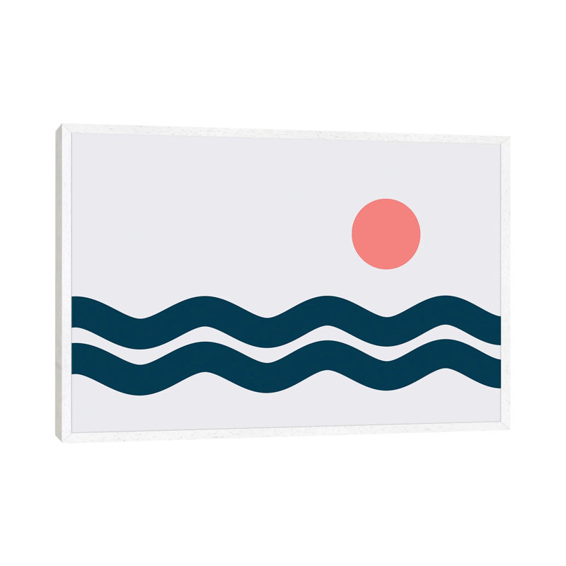 Nautical VIB - Print on Canvas, White Framed, 101.6 cm H x 66.04 cm W
