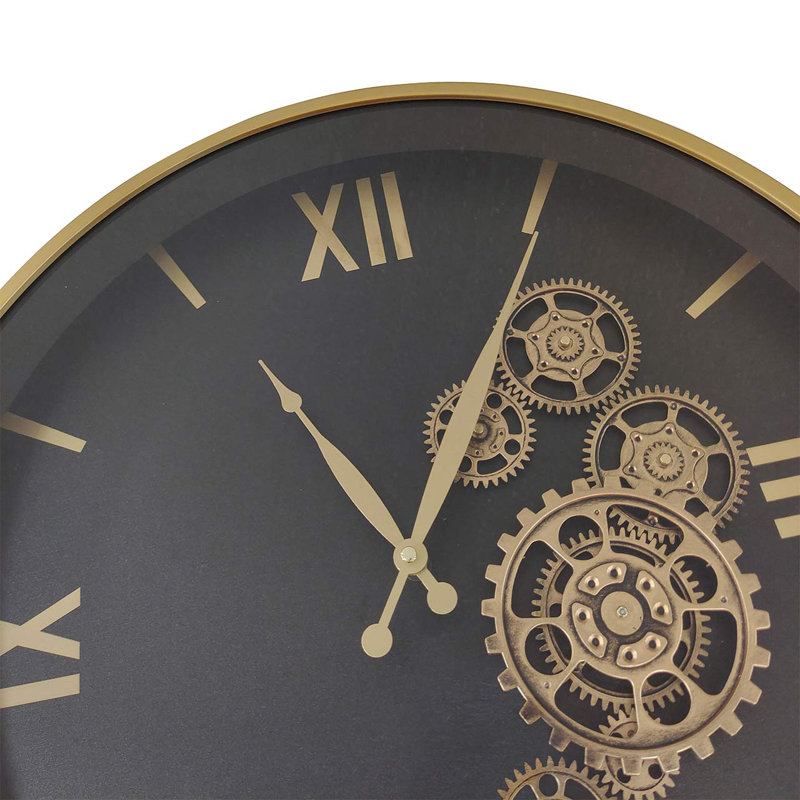 Exeter Metal Wall Clock