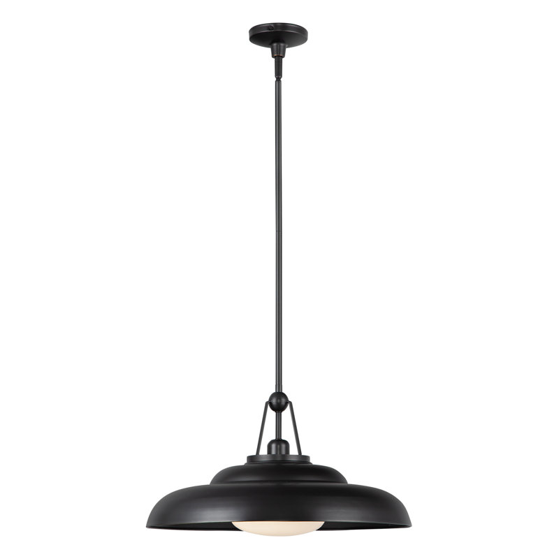 Palmetto 1 - Light Pendant, 11.75" H x 20" W x 20" D, Urban Bronze