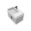 Ensemble de meuble-lavabo mural simple 30 po avec surface solide Amazon-92645205-92645206-94673671