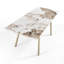 Dantay Extendable Metal Base Dining Table-1205098079