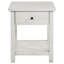 Ensemble de tables basses 2 pièces et 1 tiroir Castleton White (table basse incluse seulement)
