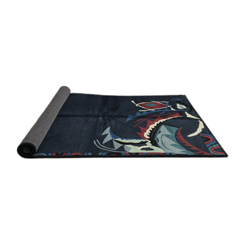 Tapis multicolore, Rond 3 pi