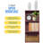 Tall Bookcase with Open Storage Bookshelf for Home or Office-116067271-116067274