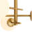 3 - Light Glass Globe Modern Linear Semi Flush Mount
