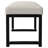 Mira Vanilla Boucle Upholstered Tufted Accent Bench