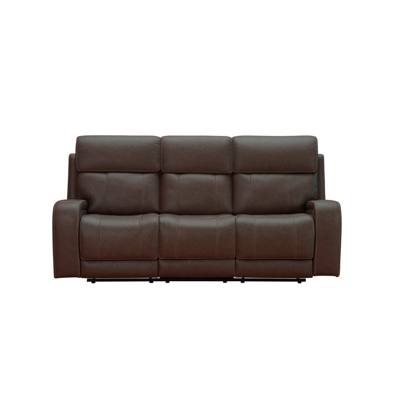  Canapé inclinable électrique de 87 po avec porte-gobelets Borovnice