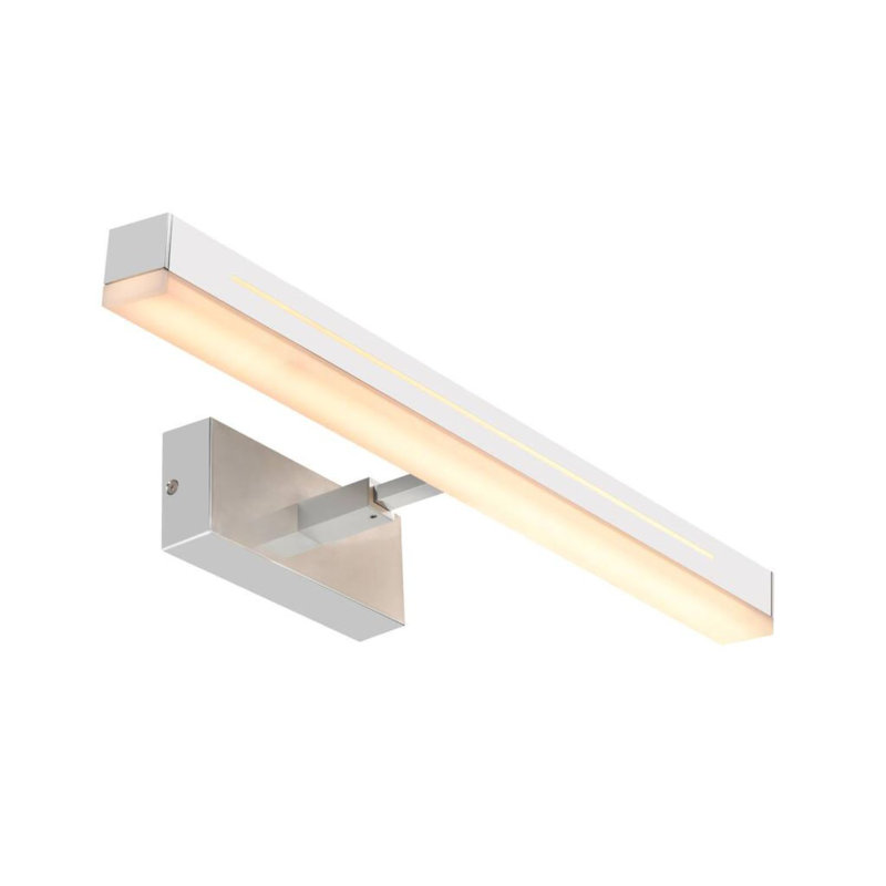 LED Flush Mounted Sconce, Chrome