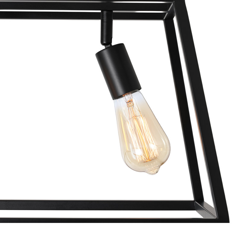 Plafonnier semi-encastré 3 lumières