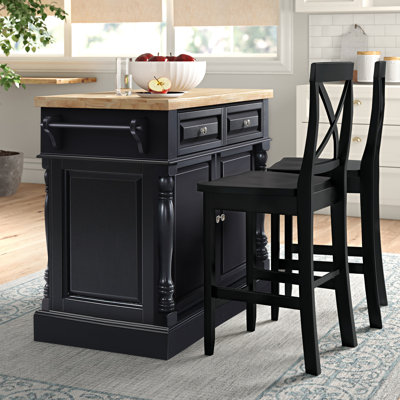 Diamondback 47.75 " W Kitchen Island Set