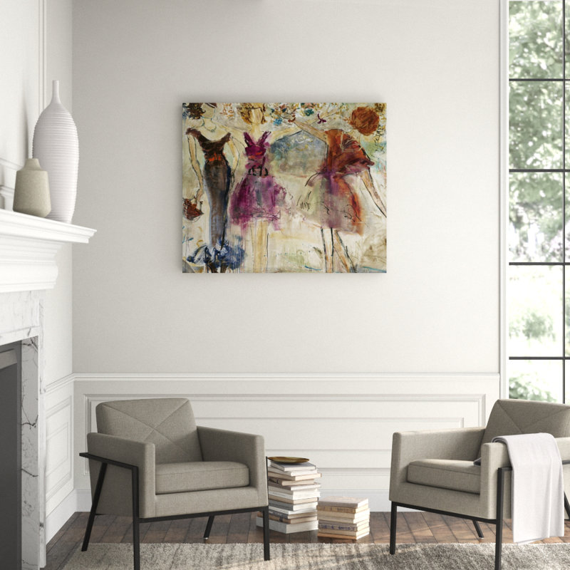 Violet Velvet Painting by Jodi Maas, 54" H x 65" W x 1.5" D, Outdoor