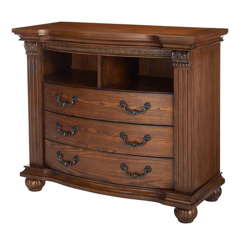 Commode média 3 tiroirs Flaxville