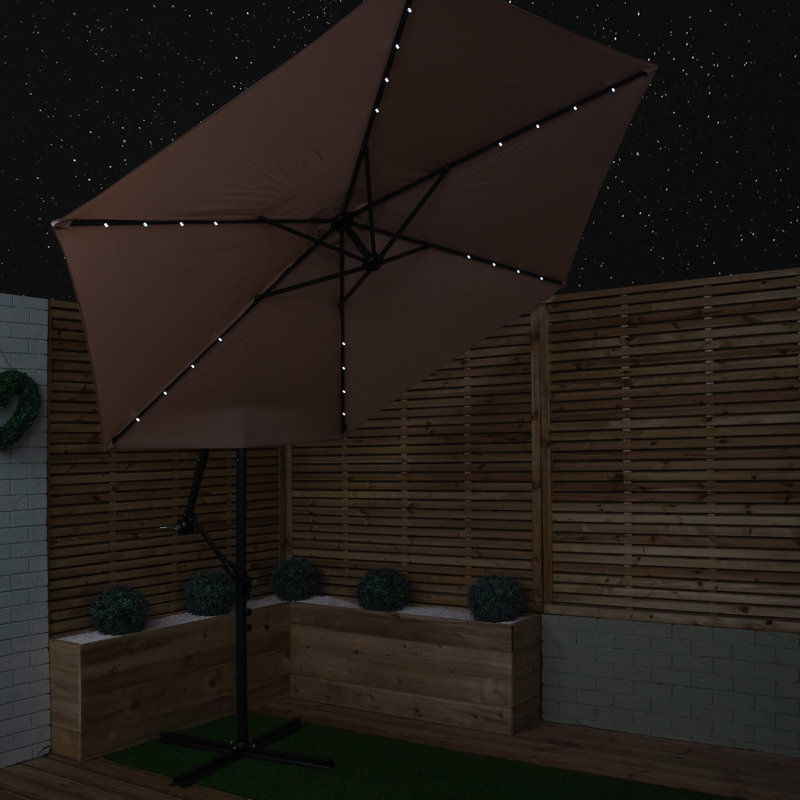 Samuel Alexander Cantilever Parasol, 300cm W x 300cm D, Beige