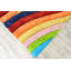 Tapis arc-en-ciel abstrait en polyester 5 pi 2 po x 7 pi 5 po Presto