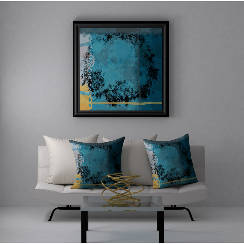 Reversible Throw Pillow, 18" x 18"