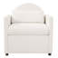 Fauteuil d'appoint pour animaux de compagnie avec coin pour animaux caché et pieds en bois d'acacia-929770373