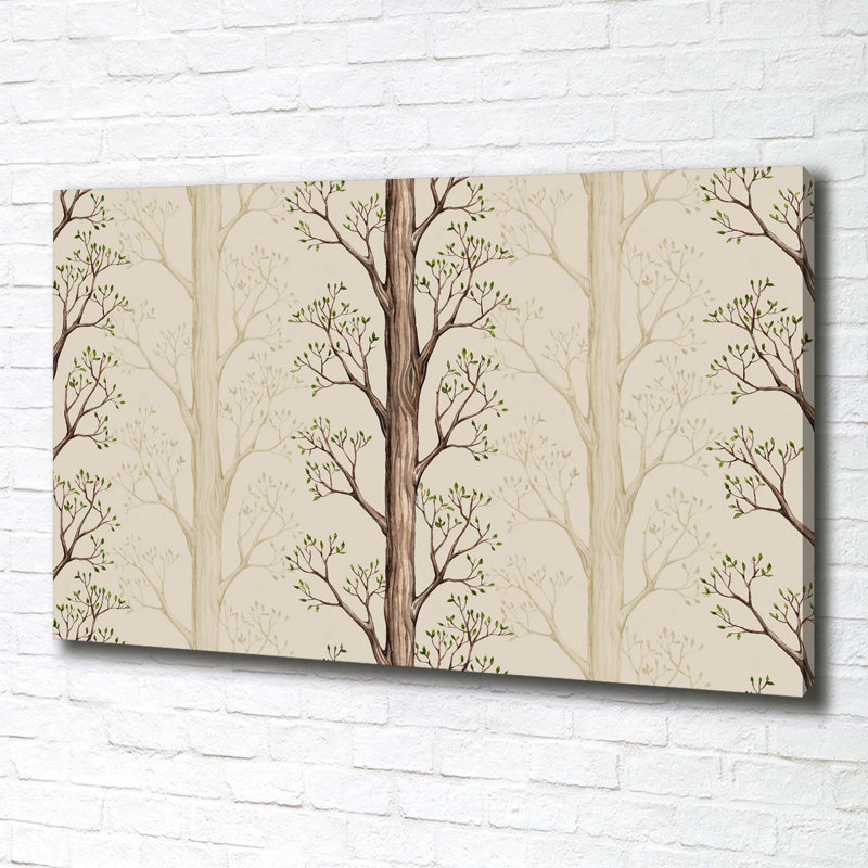 Trees - No Frame Print on Canvas