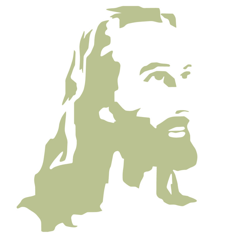 Décalcomanie murale christ jesus, Céladon, H 36 po x l 29 po x P 0,01 po