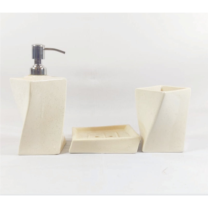 Ensemble d'accessoires de salle de bain 3 pièces Aubriel