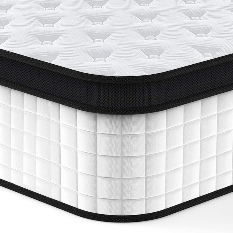Matelas hybride 12 pouces TG, Simple extra long