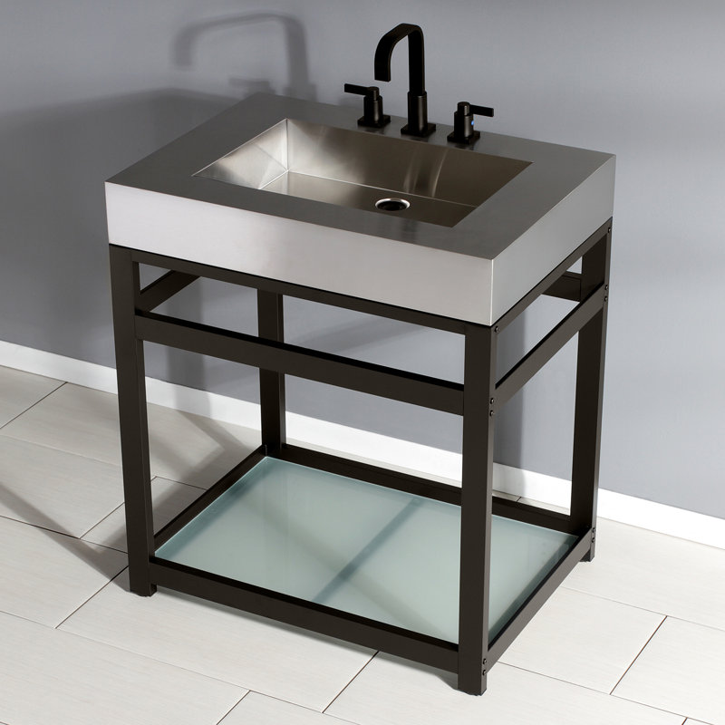 Fauceture 31" Single Bathroom Vanity, Oil Rubbed Bronze
