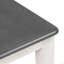 Ensemble de table de salle à manger 7 pièces de style rétro avec table extensible et 6 chaises rembourrées-1920957313