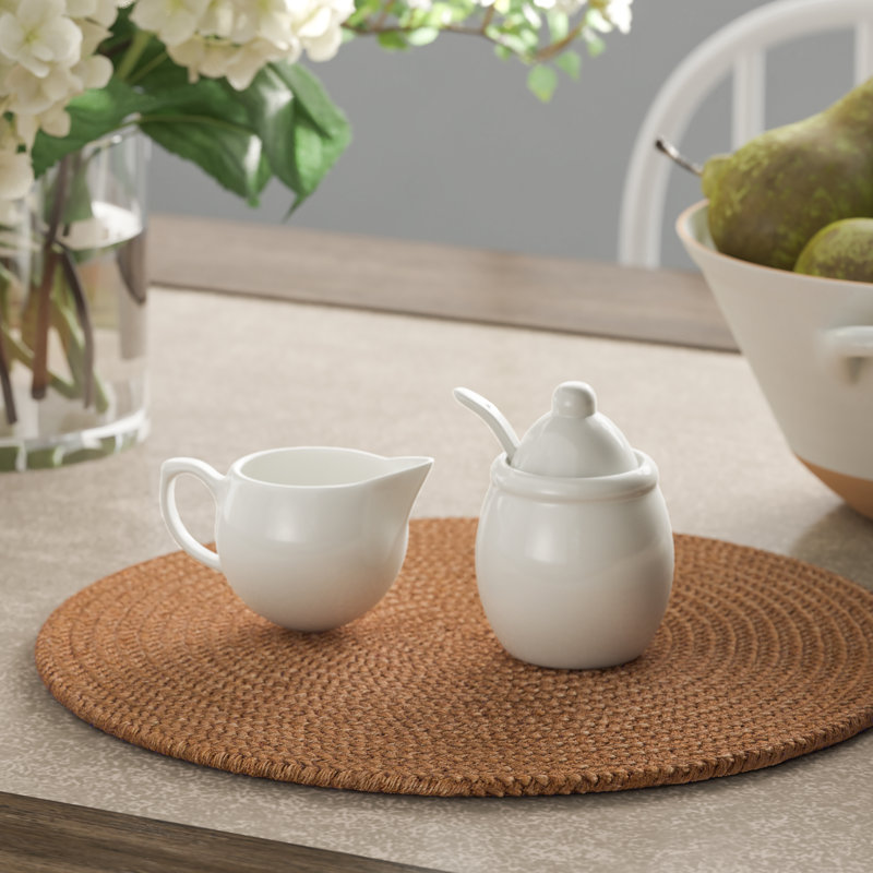 Womack Sugar And Creamer Set with Lid