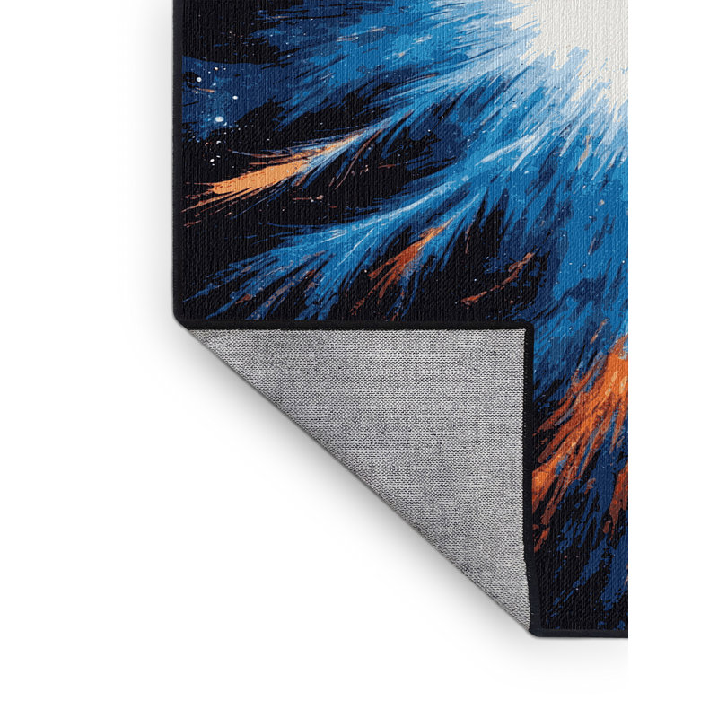 Tapis gris lavable à la machine, Tapis de couloir 2 pi x 4 pi