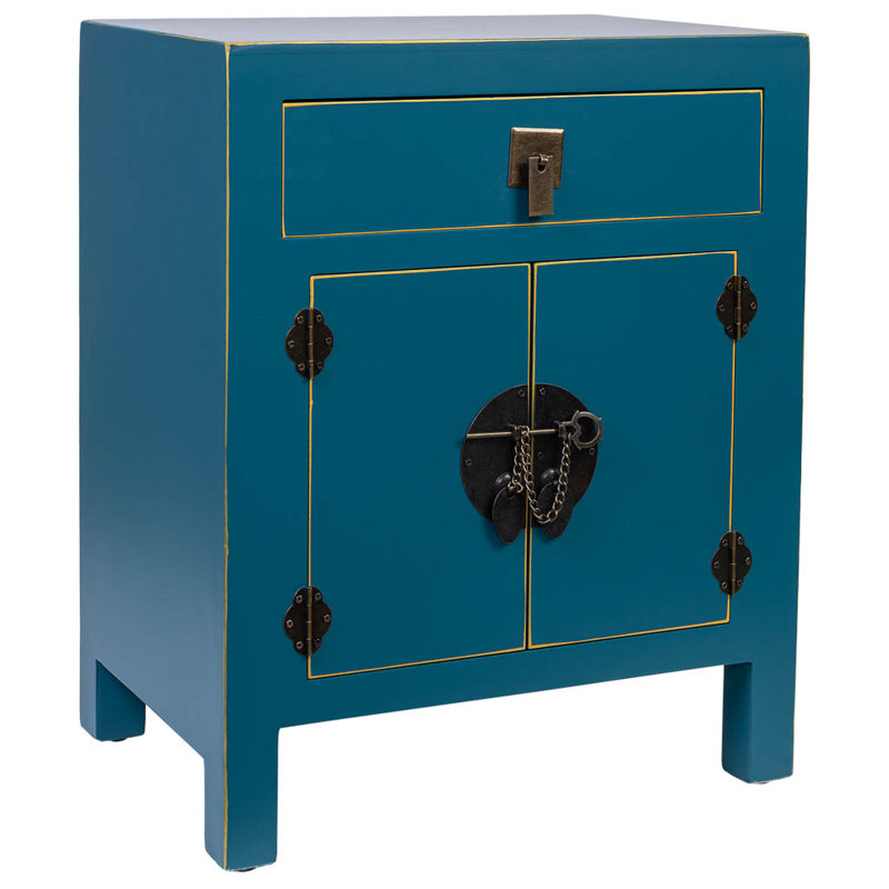 Allentown 44.5cm W Manufactured Wood Bedside Table