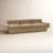 Lucca 117" Tufted Upholstered Sofa