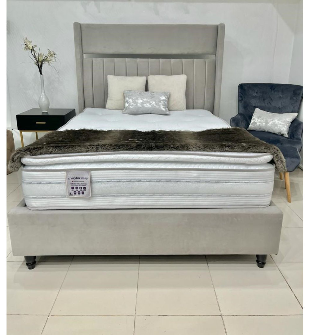 White Noise Pillow Top Pocket Sprung 1500 Mattress