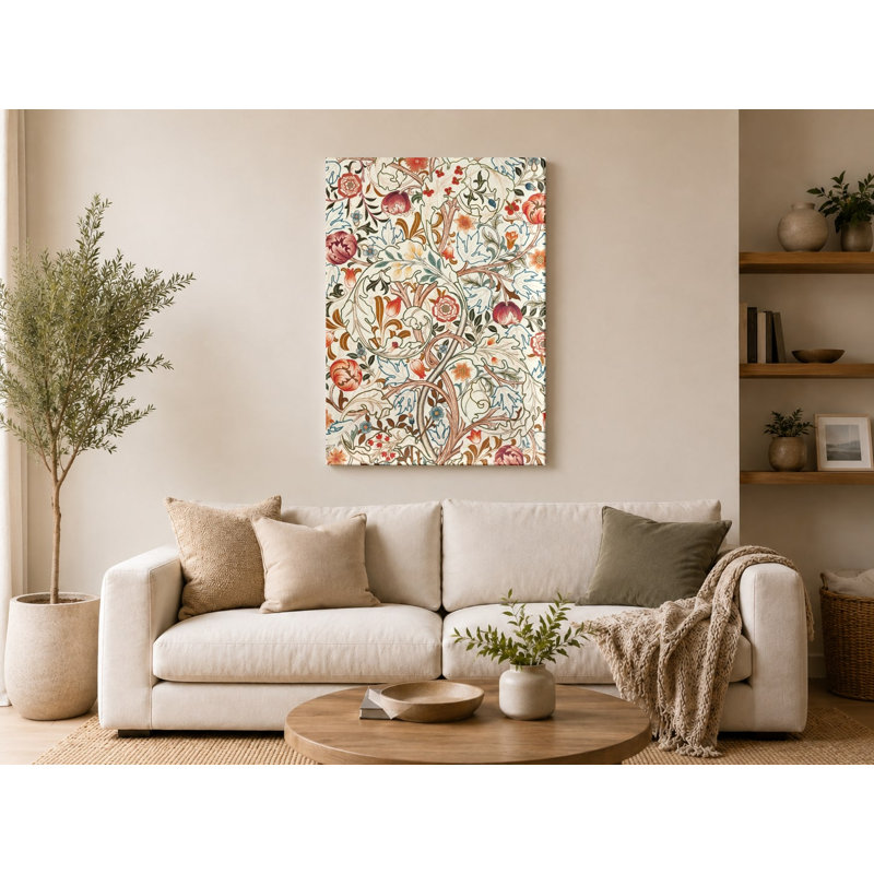 Acanthe (1879) - Portrait, art mural sur toile, 14" W x 11" H