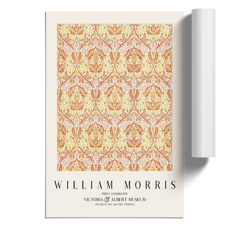 Golden Bough Print by William Morris - Frameless Print, 30cm H x 21cm W x 0.1cm D