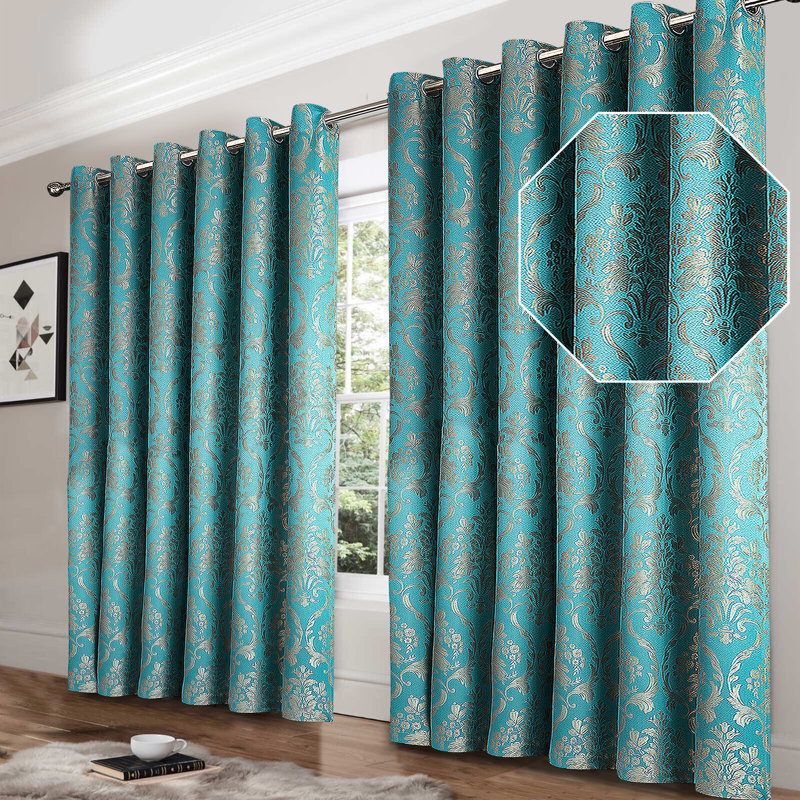 Faywood Sheer Curtain, Chocolate, 117 W x 137 D cm
