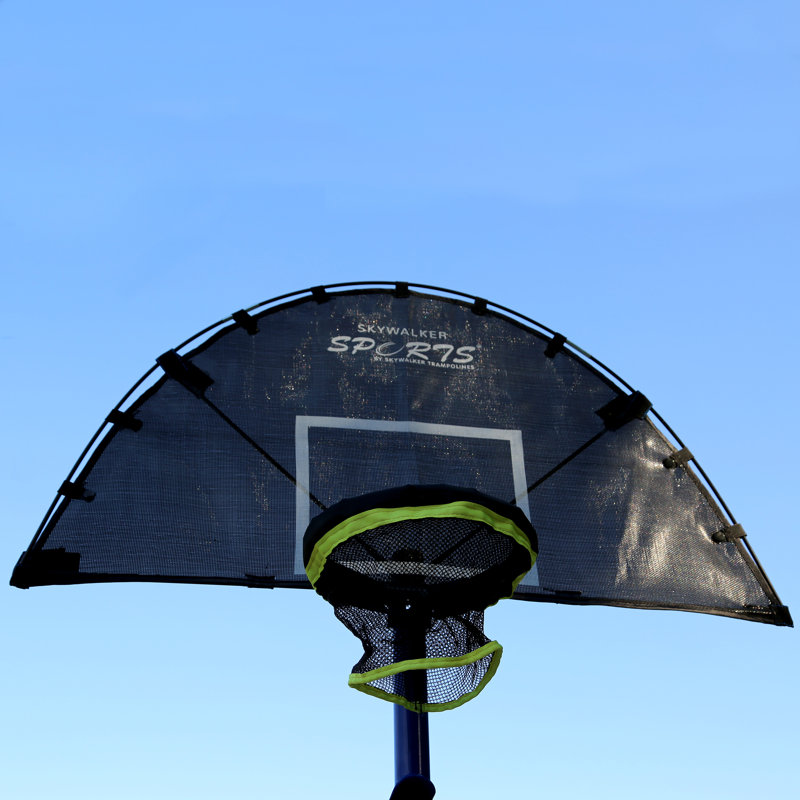 Multicolor Steel Geo Dome Climber with Swing Set and Basketball Hoop